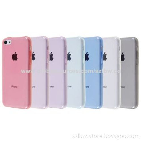 Supper Soft TPU Rubber Transparent Crystal Clear Back Cover Case for iPhone 6, Design for 4.7''
